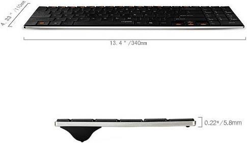 Produktbild Rapoo Wireless Ultra-Slim E9070 (CH, Kabellos)