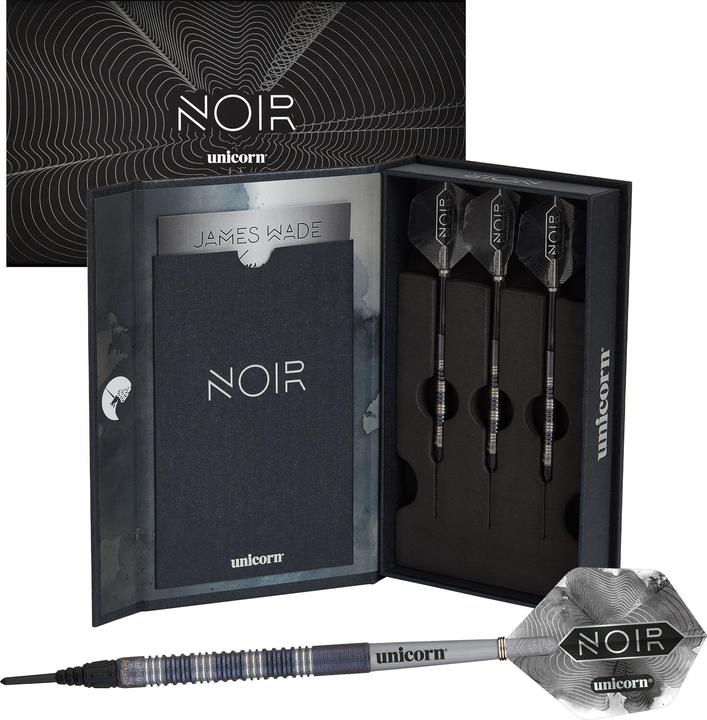 Actual product image Unicorn Soft Dart James Wade Noir Presentation Box 18 g (18 g)