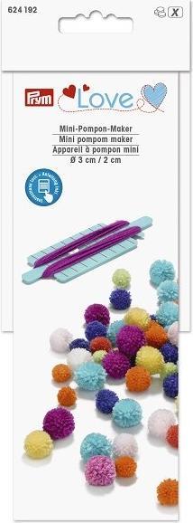 Immagine prodotto Prym Creatore di mini pompon Love da 3 cm e 2 cm