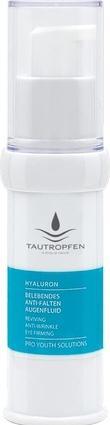 Produktbild Tautropfen Naturkosmetik Hyaluron Revitalizing Anti-Wrinkle Eye Fluid for Tired Eyes 15ml (Augenpflege Fluid, 15 ml)