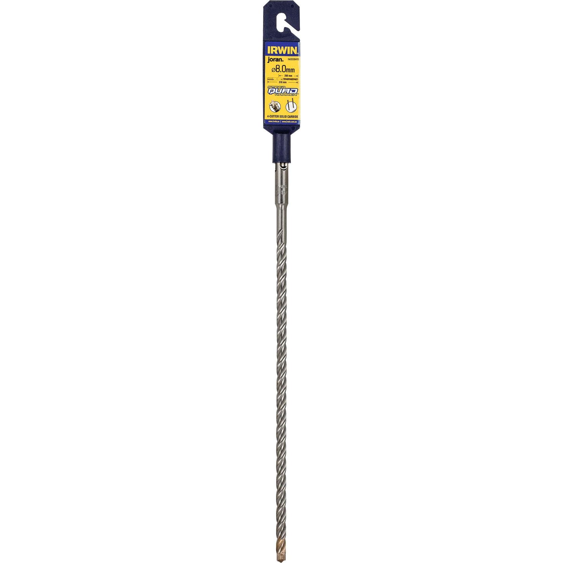 Thumbnail - Irwin, Bohrereinsatz, Speedhammer Quad Drill Bit 8.0 x 310mm (8.0)