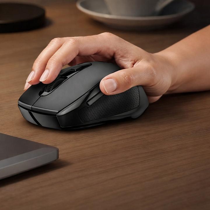 Actual product image Yesido - Wireless Mouse (KB45) - 2.4G Connection, 800-2400DPI, Low Noise - Black (Wireless)