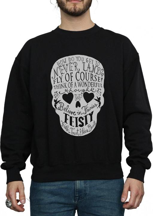 Immagine prodotto Disney Tinker Bell Skull Felpa Uomo (3XL)