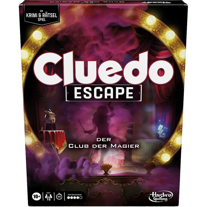 Actual product image Hasbro Gaming Clue Escape The Illusionists Club The Magicians Club (German, 1 - 6 Players)
