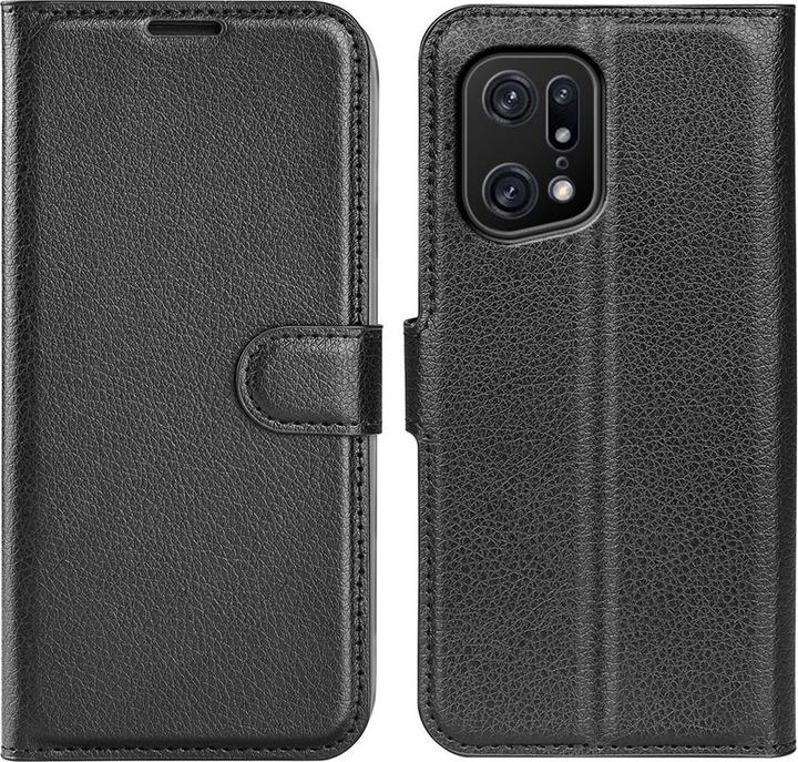Image du produit Cover-Discount OPPO Find X5 Pro - étui en cuir noir (Oppo Find X5 Pro)