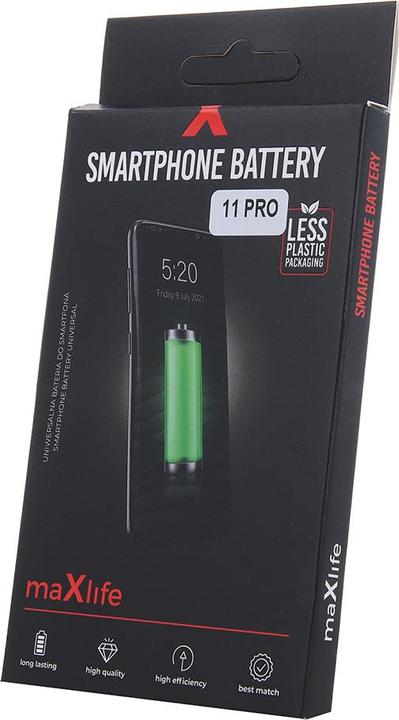 Actual product image Maxlife battery for iPhone 11 Pro 3174mAh