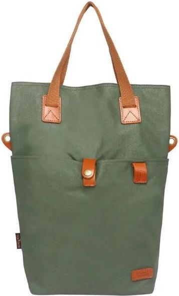 Produktbild Tourbon Wasserabweisende Canvas Velo Gepäckträgertasche & Umhängetasche (12 l, Gepäckträgertasche)