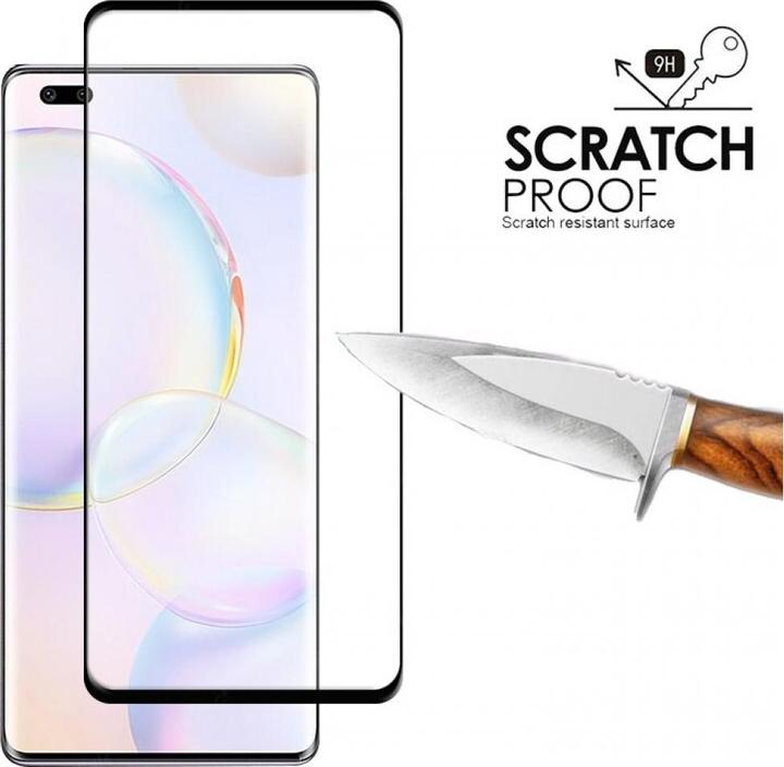 Actual product image Screenguard Honor 50 Pro Full Screen Protective Glass Film 2.5D 9H (1 pcs., Honor 50 Pro)