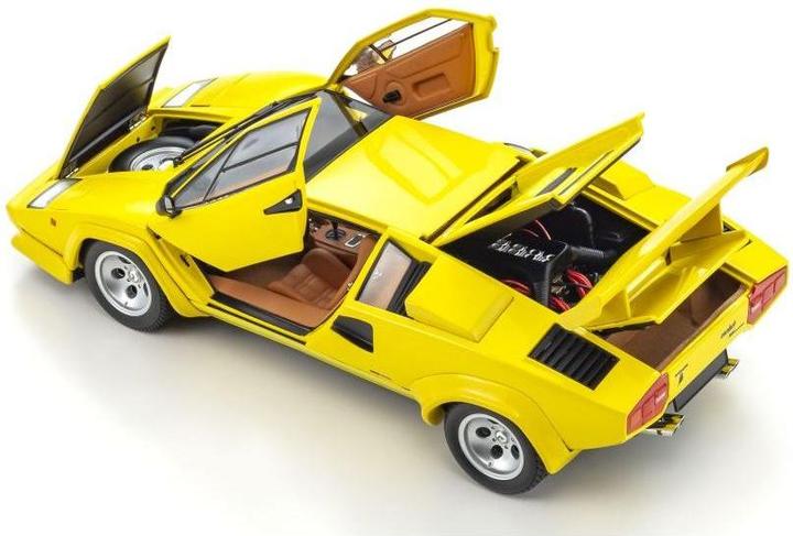 Produktbild Kyosho Lamborghini Countach LP5000 Quattrovalvove Gelb, 1:18
