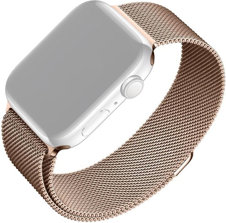 Produktbild Fixed Apple Watch Mesh Band, Rose Gold (41 mm, Edelstahl, Metall)