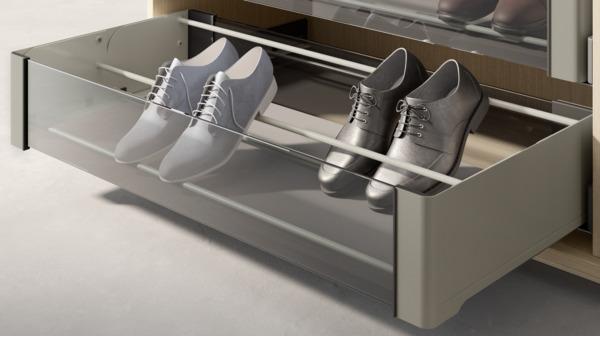 Actual product image Peka Metall Schuhablage-Set, Max. 1020mm