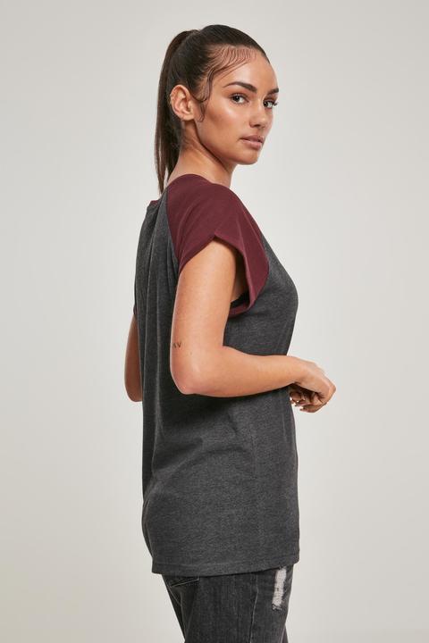 Actual product image Urban Classics Ladies Contrast Raglan Tee (XXL)