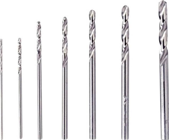 Produktbild Dremel Präzisions-Bohrersatz Ø 0,8 / 1,2 / 1,6 / 2,0 / 2,4 / 2,8 / 3,2 mm (7 Stück) (3.2 mm)