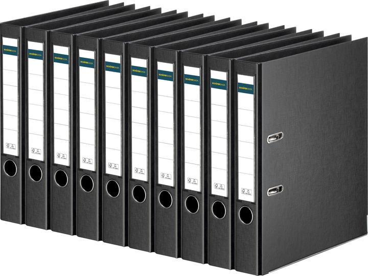 Immagine prodotto Schäfer Shop Cartella, DIN A4, larghezza dorso 50 e 80 mm (A4, 50 mm, 10 pz.)