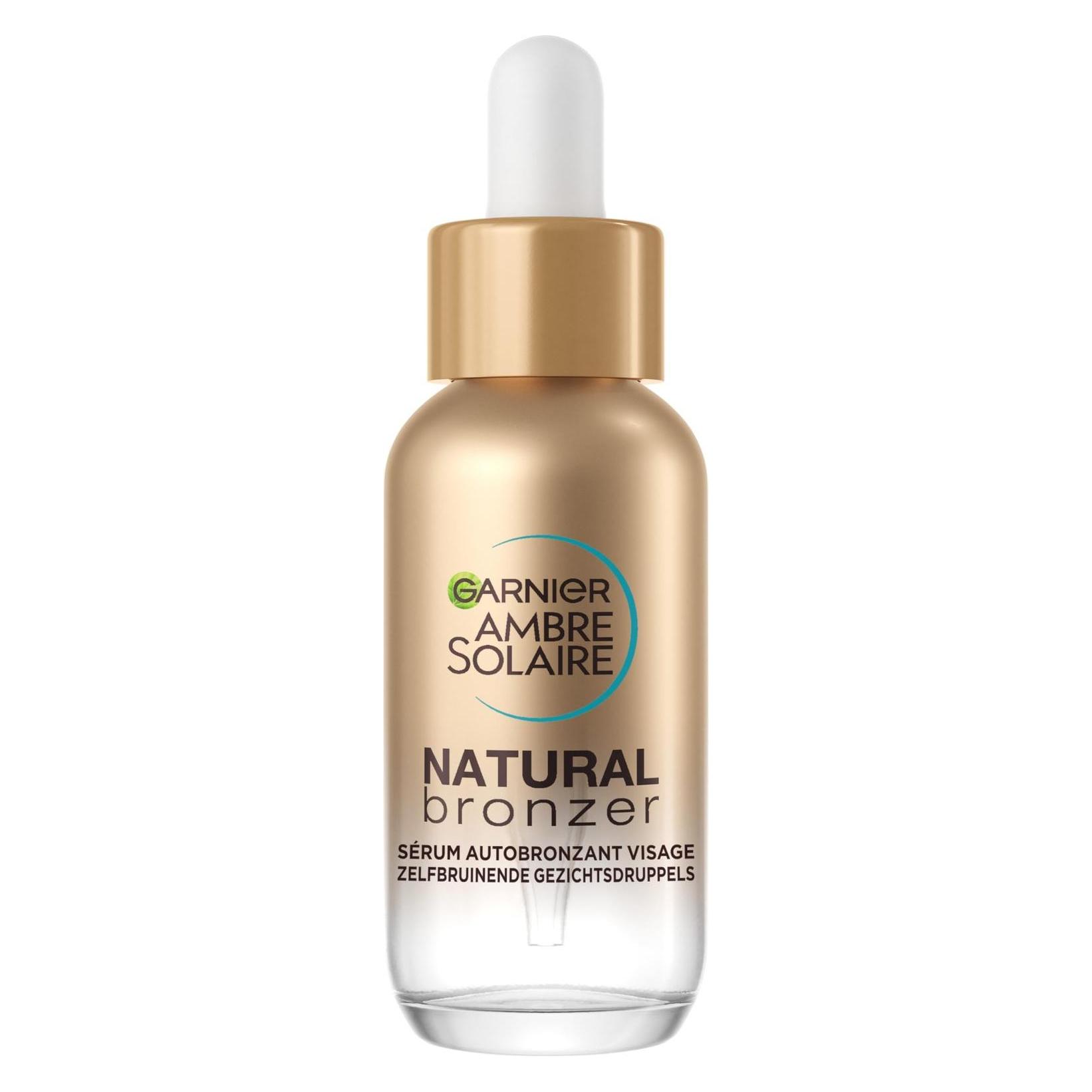Garnier, Zelfbruiner, Ambre Solaire Gezicht Zelfbruinend Serum Hydraterend - Natuurlijke Bronzer - 30ml (30 ml)