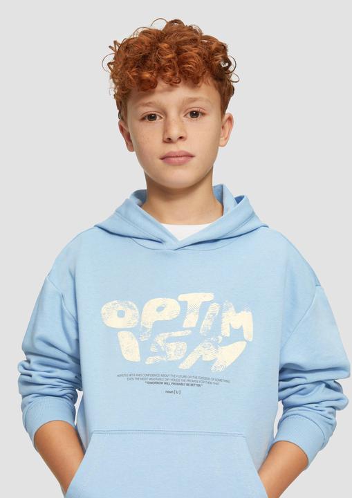 Produktbild S.Oliver Sweatshirt Oversized Hoodie mit Frontprint (134, 140)