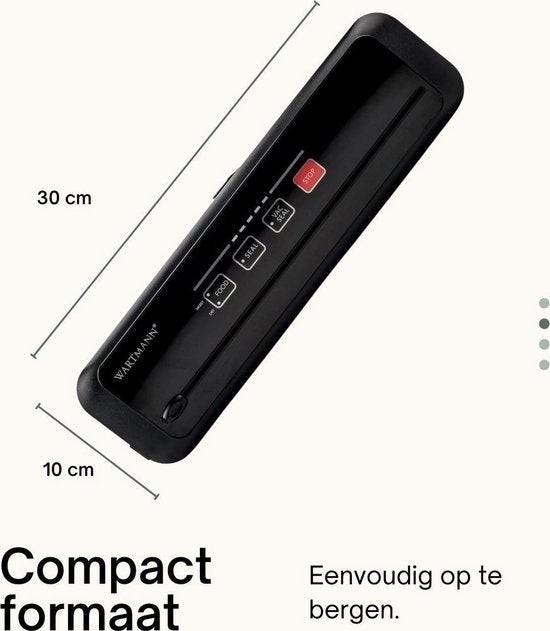 Actual product image Wartmann Vacumeermachine Zwart