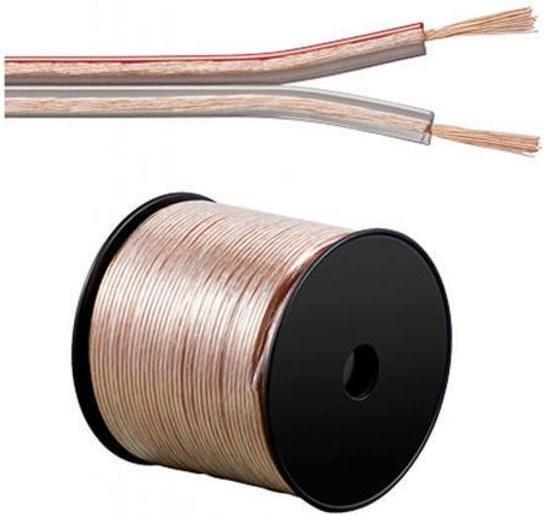 Image du produit HDgear Câble de haut-parleur 4mm² OFC transparent (50 m, 4 mm²² mm)