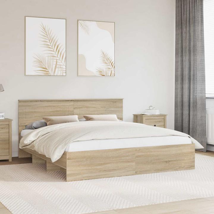 Produktbild vidaXL Bettrahmen (200 x 200 cm)