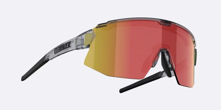 Actual product image Bliz Breeze Transparent Brown w Multi Cat 3 VLT 13% (Transparent Grey, Brown w Red Multi)