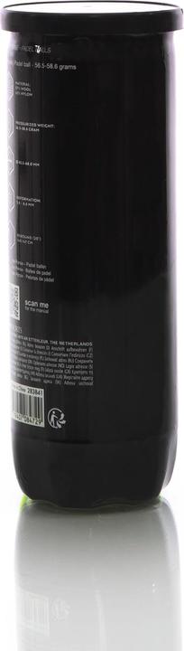 Image du produit Luxtri Kit de balles de padel PRO 3 Balles jaunes dans une boîte pour padel Joueurs avancés et pros