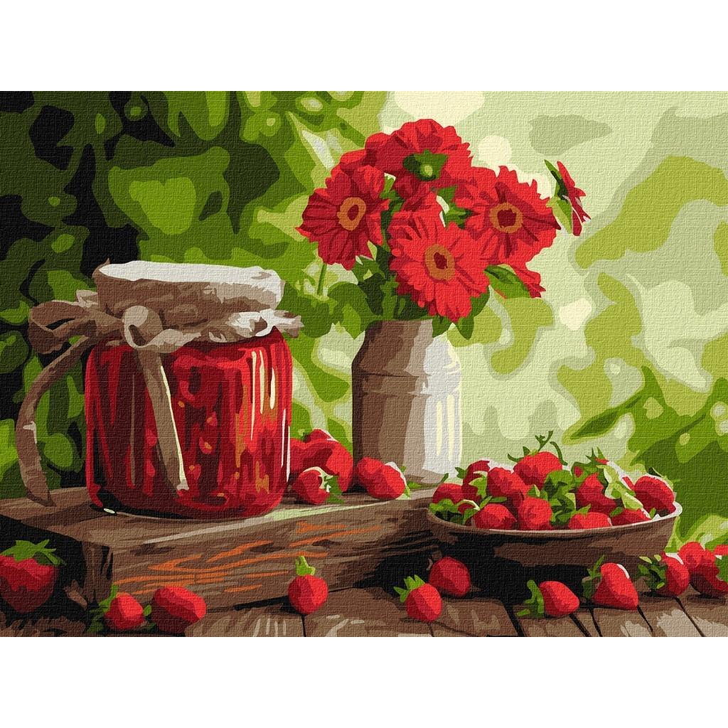 Ideyka Malen nach Zahlen - Erdbeermarmelade (57317916)