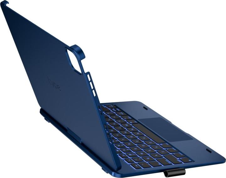 Actual product image Typecase Case Flexbook Touch with keyboard for iPad Air 11" 2024/2025 pacific blue (Eng. Int., Apple iPad Air 11 2024, Apple iPad Air 11 2025, Apple iPad Air 11 2026)
