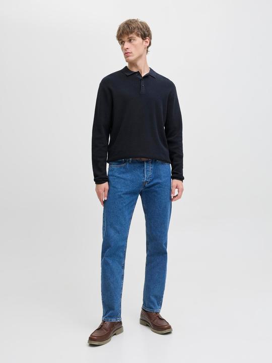 Produktbild Jack & Jones Jjegeorge Knit Polo Ls Sn (L)