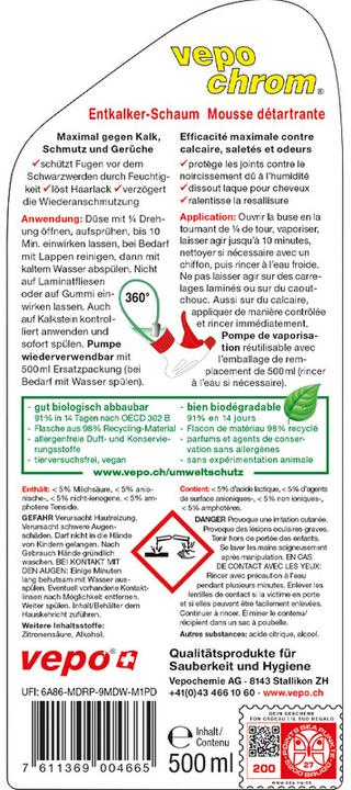 Image du produit Vepo Mousse Vapo 360