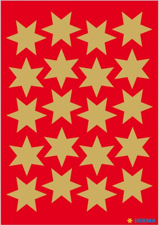 Produktbild HERMA Sticker Sterne