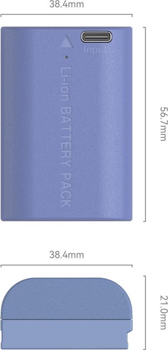 Produktbild SmallRig Digitalkamera-Akku LP-E6P, Akkutyp: Lithium-Ion (Li-Ion) (Kamera Akku)