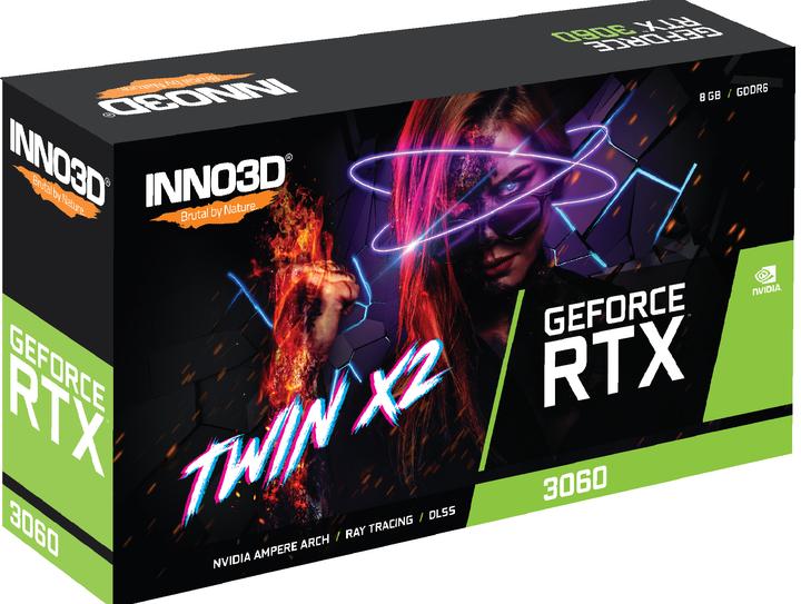Produktbild Inno3D RTX3060 Twin X2 OC LHR GDDR6 HDMI 3xDP (8 GB)