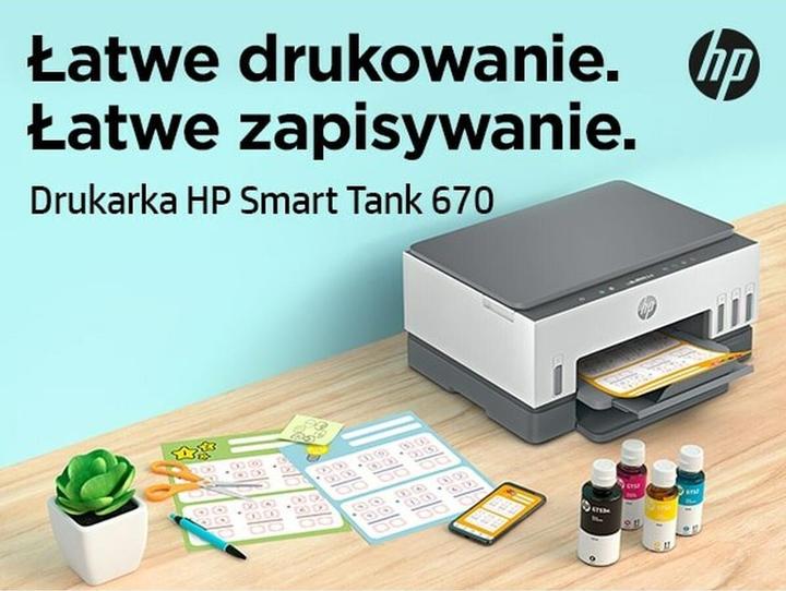 Produktbild HP Smart Tank 670 Thermal Inkjet DPI pro Minute WLAN (Thermodirekt)