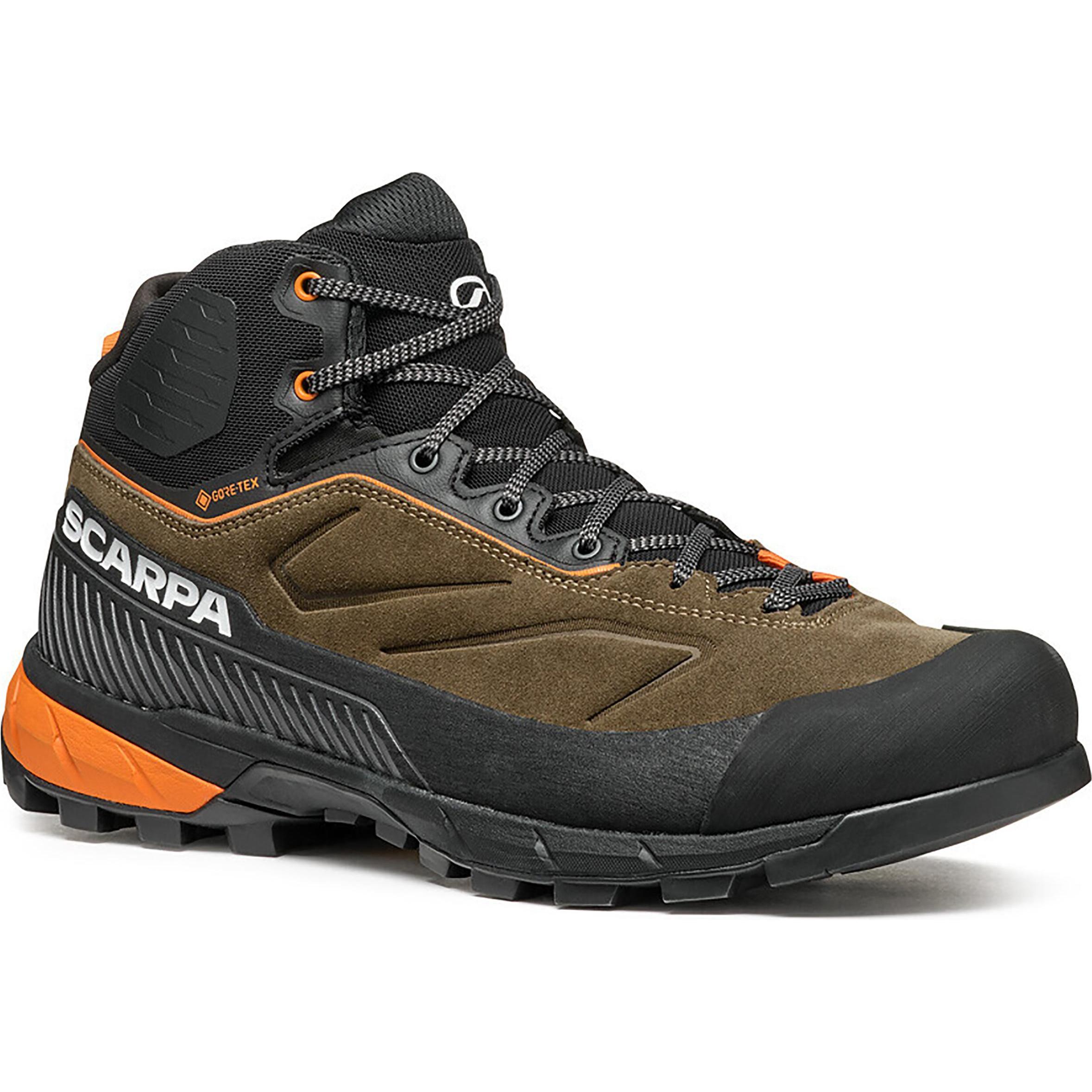 Scarpa, Herren, Wanderschuhe, Rapid XT Mid GTX (46.5), Braun