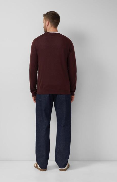 Produktbild s.Oliver Strickpullover Strickpullover aus reiner Merinowolle (M)