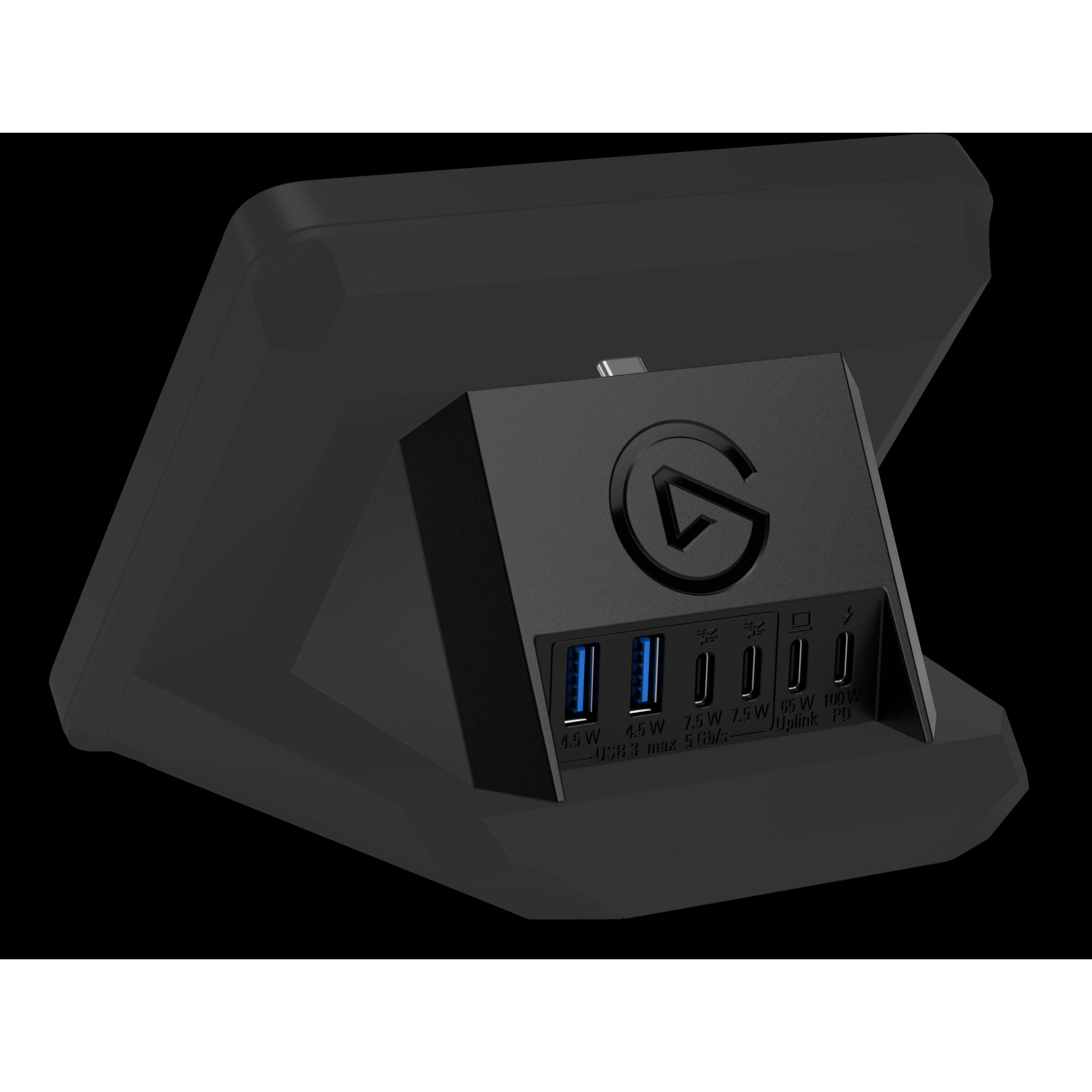 Elgato USB Hub for Stream Deck + (USB-C, 4 Ports), Dockingstation + USB Hub