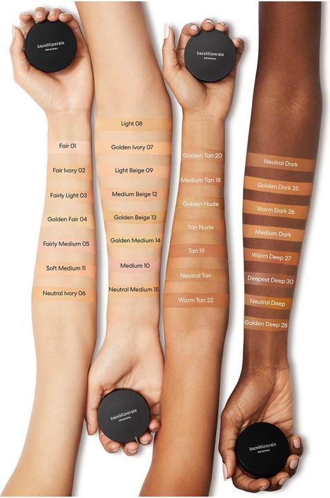 Actual product image Bare Minerals BareMinerals Original Mineral Loose Foundation SPF 15 Medium 8g (Golden Medium)