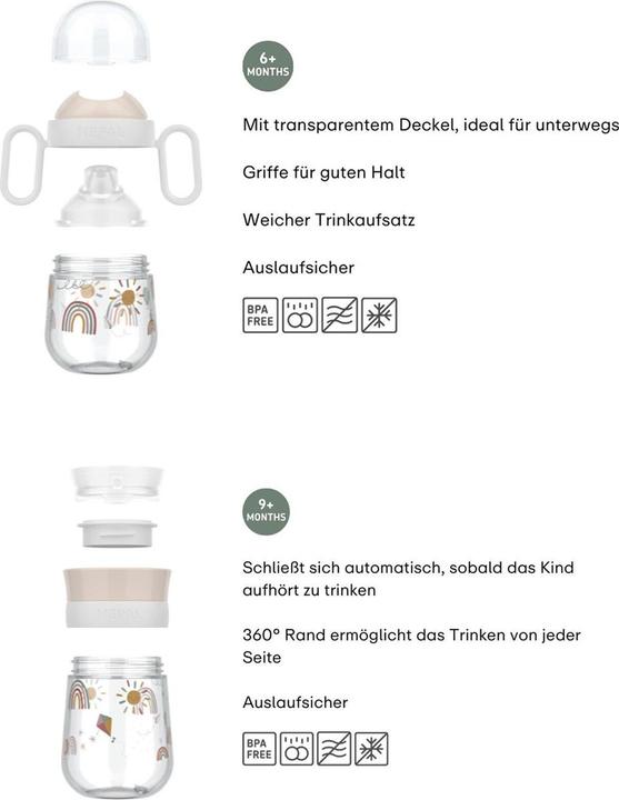 Produktbild Mepal Mio Trinklernbecher Antitropf & 360°