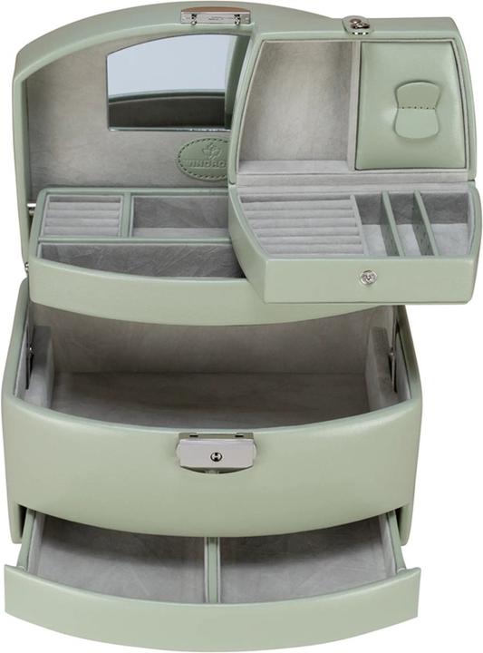 Image du produit Windrose 803692.14 - Boîte à bijoux automatique avec insert de voyage Merino Moda sage