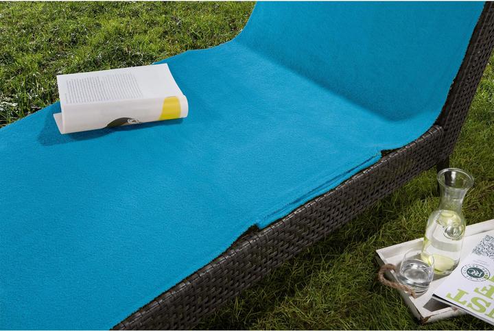 Produktbild Erwin Müller Liegetuch mit Reissverschlusstaschen 2er-Pack (70 x 200 cm)