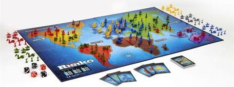 Actual product image Hasbro Risk (German)