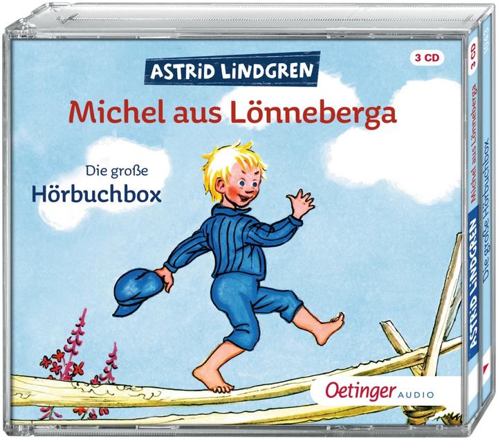 Immagine prodotto Michel di Lönneberga. La grande scatola degli audiolibri (Montagna Björn, Manfred Steffen, Karola Parry, Eberhard Schnellen, Michel Combo, Charles Kurt Peters, Günter Adam Strössner, Astrid Lindgren, Tedesco)