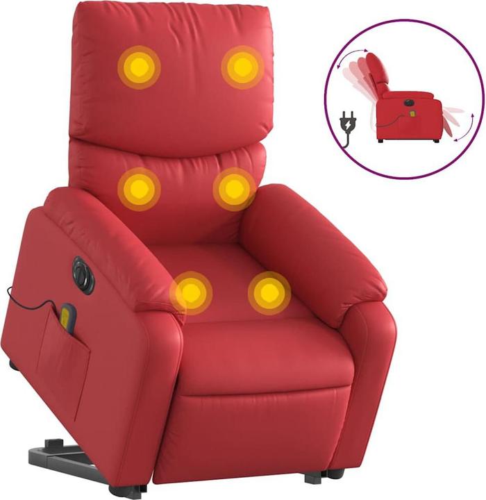 Produktbild vidaXL Massagesessel mit Aufstehhilfe