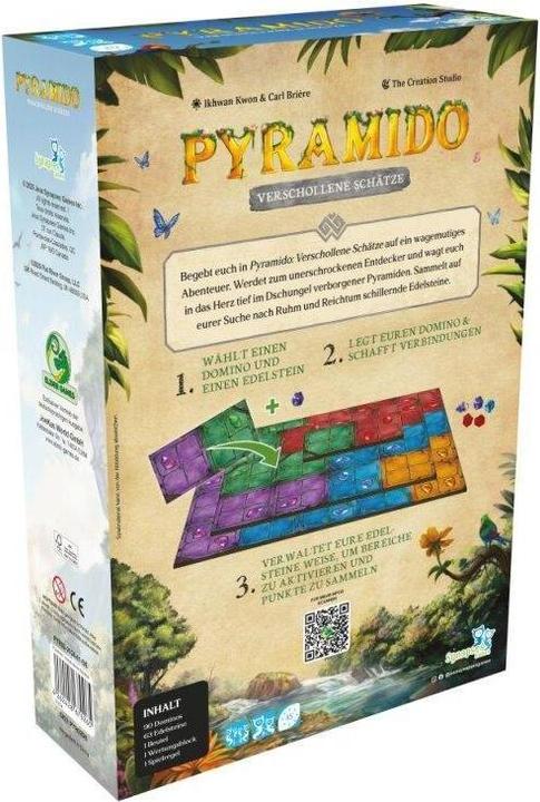 Produktbild Pyramido: Verschollene Schätze (Deutsch, 1 - 4 Spieler)