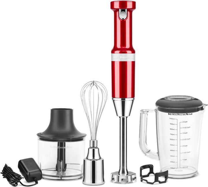 Actual product image KitchenAid Artisan 5KHBBV83ECA apple red