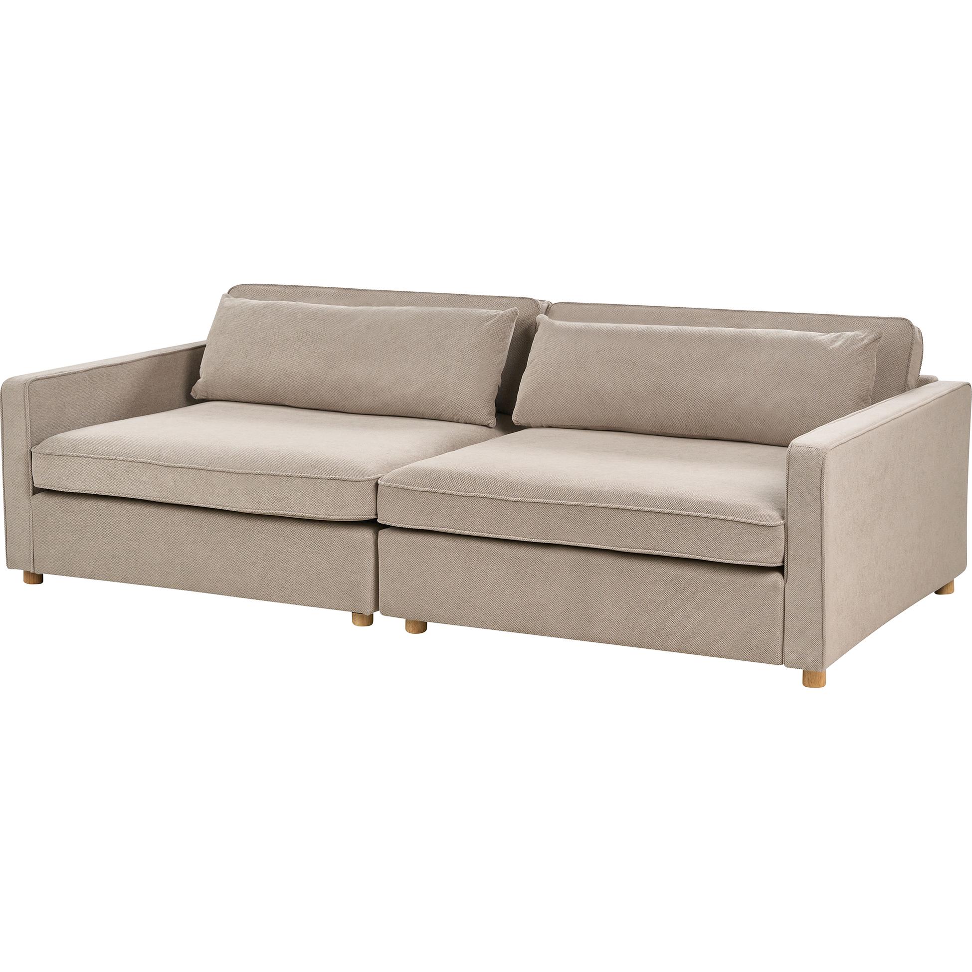 Beliani, Sofa, Vinstra (3-Sitzer)