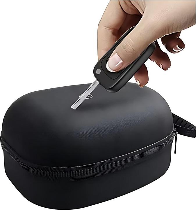 Actual product image Usams Etui na słuchawki nauszne czarny/black ZB292SNB01 (US-ZB292) (Headphone bag)