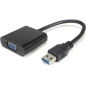 PremiumCord Adattatore USB 3.0 per VGA, Full HD 1080P (VGA), Adattatore dati + video