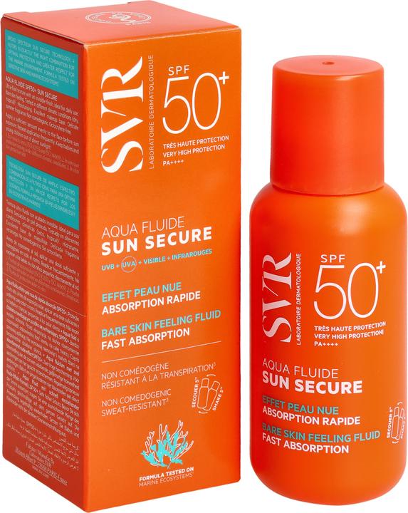 Actual product image SVR Sun Secure Aqua Fluide (SPF 50+, 50 ml)