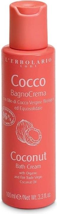 Image du produit L'erbolario Crème de bain à la noix de coco 3.4 Oz (100 ml, Huile de bain)